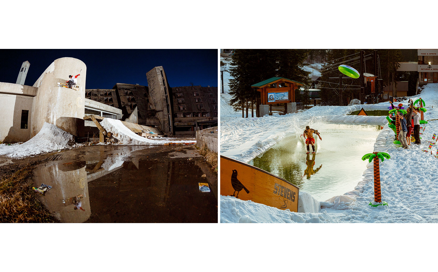 Karl Fostvedt. (L) Sarajevo, Bosnia & Herzegovina. (R) Steven