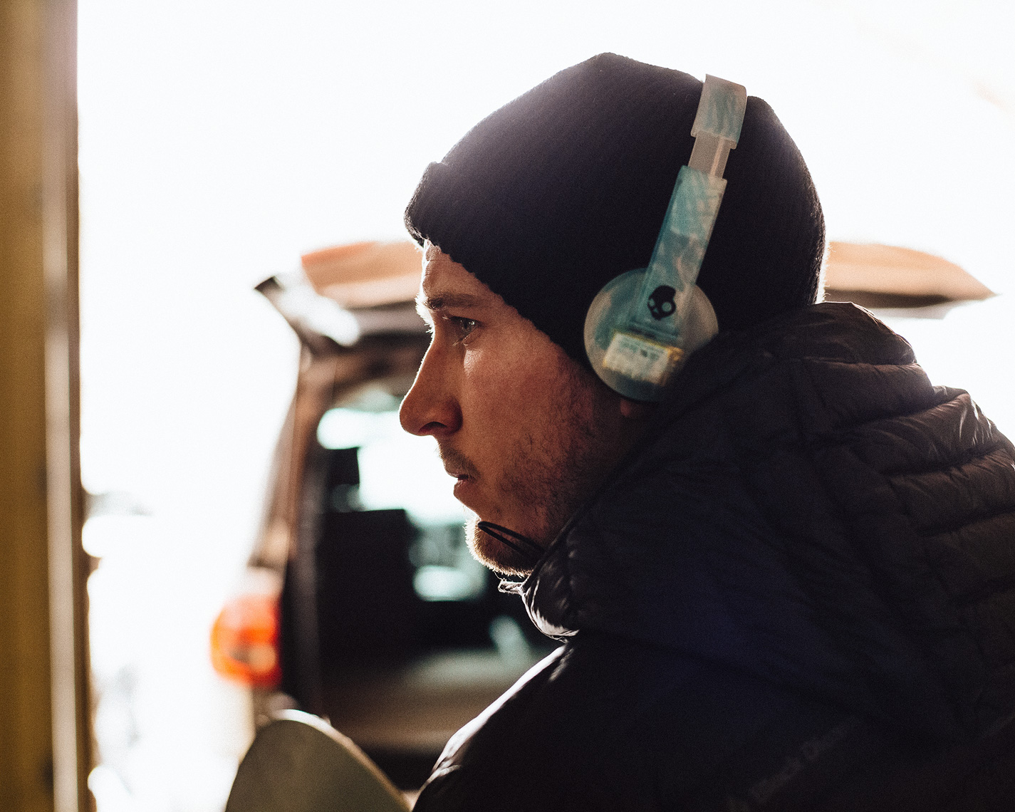 Aaron Bittner. Shot for Skullcandy.