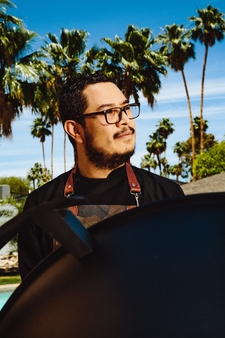 Grill Wars Barbecue photographed for Palm Springs Life magazine